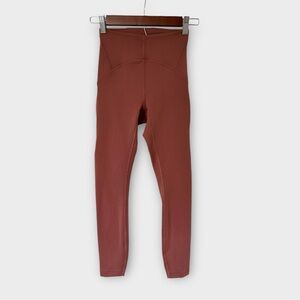 Lululemon Instill High-Rise Legging Tight 25" in Copper Brown, size 2